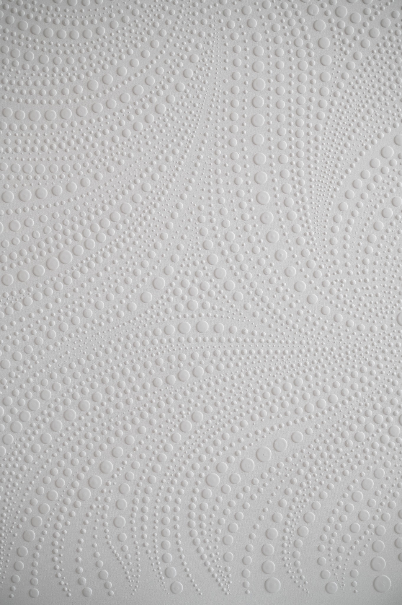 Rhythm of Peace: flowing handcrafted raised-dot patterns